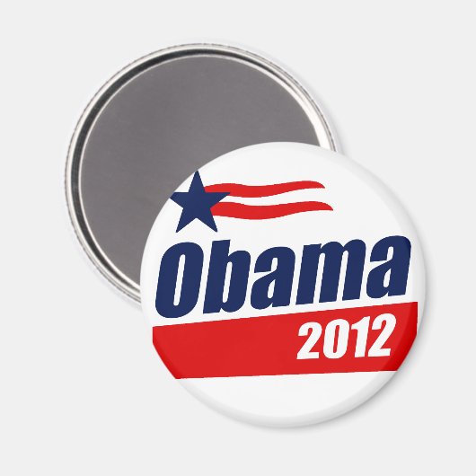 Obama 2012 magneet (Voorkant / Achterkant)