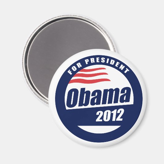 Obama 2012 magneet (Voorkant / Achterkant)