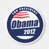 Obama 2012 magneet (Voorkant)