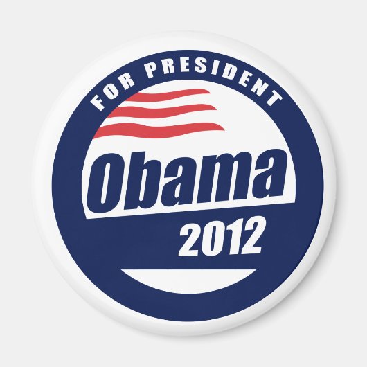 Obama 2012 magneet (Voorkant)
