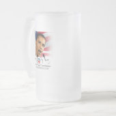 Obama 2012 matglas bierpul (Voorkant links)