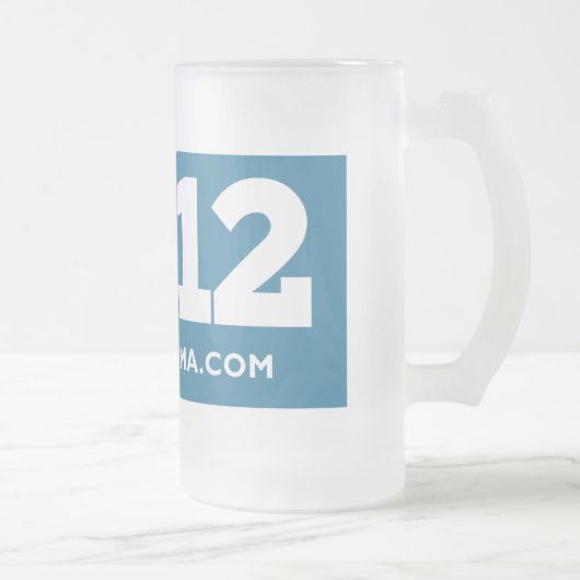 Obama 2012 matglas bierpul (Rechts)