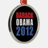 Obama 2012 metalen ornament (Rechts)