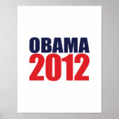 OBAMA 2012 -.png Poster (Voorkant)