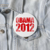 OBAMA 2012 - .png Ronde Button 4,0 Cm (In situ)