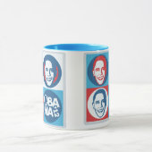 Obama 2012 Pop Art Mok (Midden)