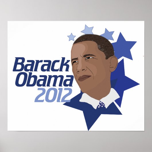 Obama 2012 poster (Voorkant)