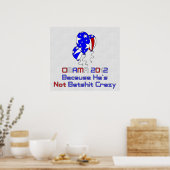 OBAMA 2012 POSTER (Keuken)