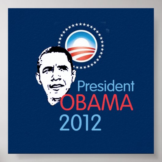 Obama 2012 Poster (Voorkant)