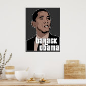 Obama 2012 poster (Keuken)