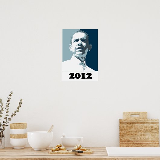 OBAMA 2012-POSTER POSTER (Keuken)