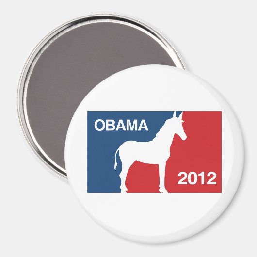 OBAMA 2012 PRO -.png Magneet (Voorkant / Achterkant)