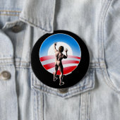 Obama 2012 ronde button 4,0 cm (In situ)