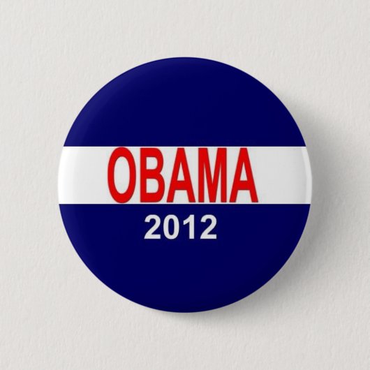Obama 2012 ronde button 5,7 cm (Voorkant)
