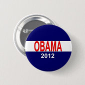 Obama 2012 ronde button 5,7 cm (Voorkant /achterkant)