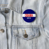 Obama 2012 ronde button 5,7 cm (In situ)
