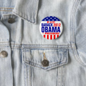OBAMA 2012 RONDE BUTTON 5,7 CM (In situ)
