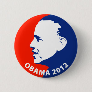 Obama 2012 ronde button 5,7 cm