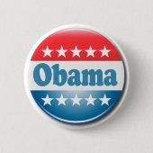 Obama 2012 ronde button 5,7 cm (Voorkant)