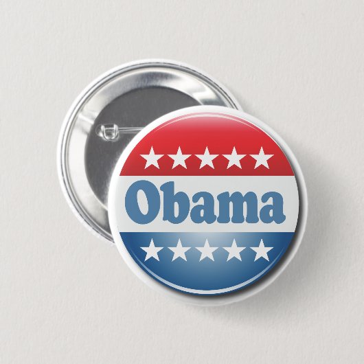 Obama 2012 ronde button 5,7 cm (Voorkant /achterkant)