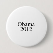 Obama 2012 - ronde button 7,6 cm (Voorkant)