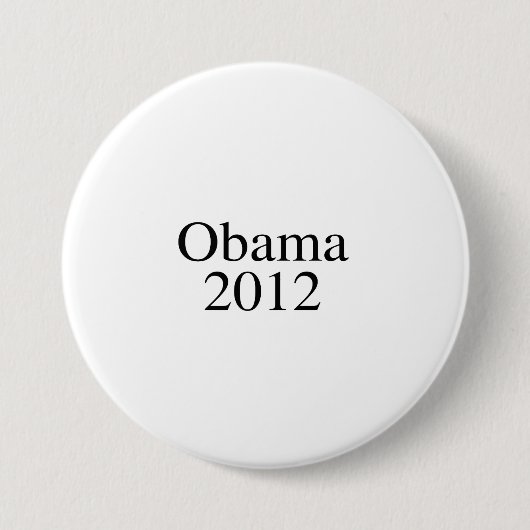 Obama 2012 - ronde button 7,6 cm (Voorkant)