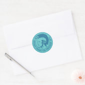 Obama 2012 ronde sticker (Envelop)