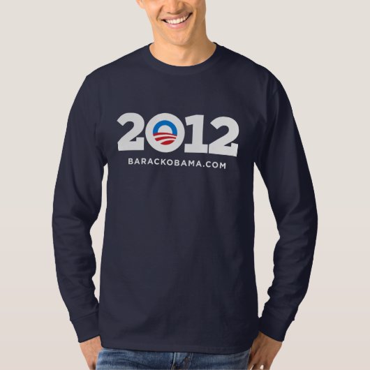 Obama 2012-Shirten T-shirt (Voorkant)