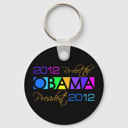 OBAMA 2012 sleutelhanger (Voorkant)