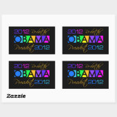 OBAMA 2012 stickers (Vel)