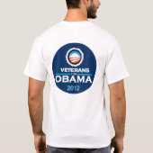 Obama 2012 T-Shirt (Achterkant)