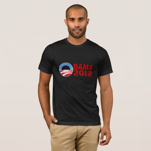 Obama 2012 t-shirt (Voorkant volledig)