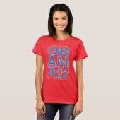 Obama 2012 T Shirt (Voorkant volledig)