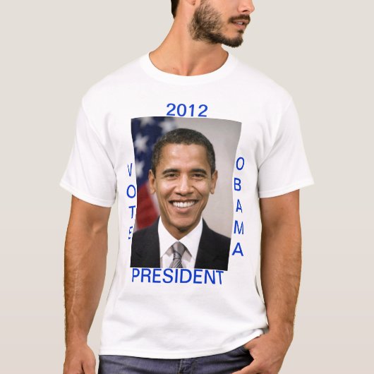 OBAMA 2012 T-SHIRT (Voorkant)