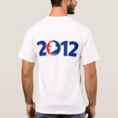 Obama 2012 t-shirt (Achterkant)