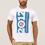 Obama 2012 t-shirt (Voorkant)