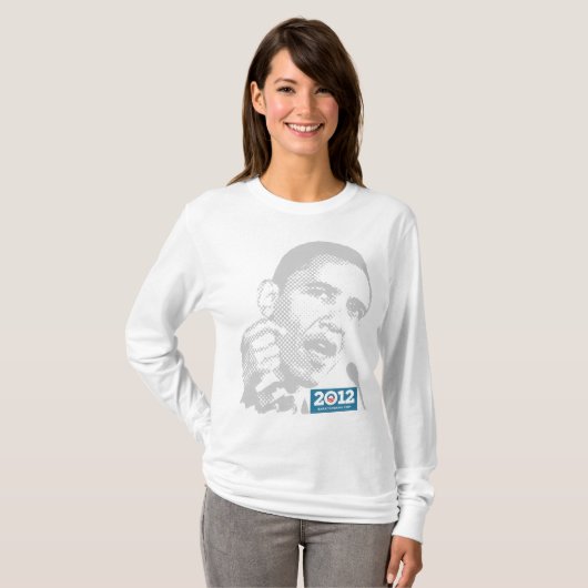 Obama 2012 t-shirt (Voorkant volledig)