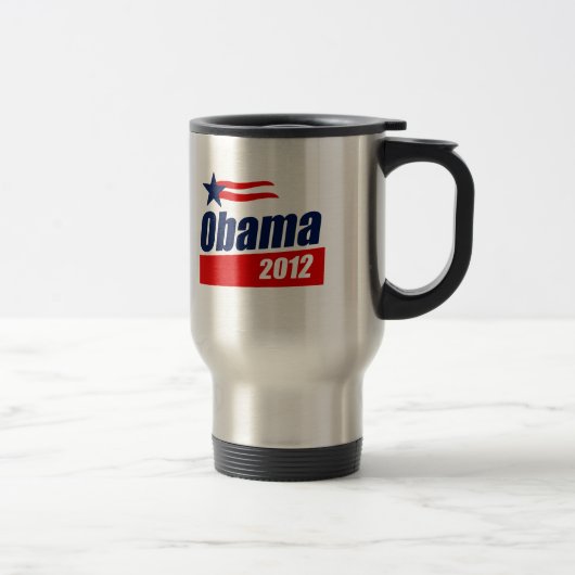 Obama 2012 T-shirt Reisbeker (Rechts)