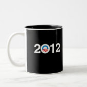 OBAMA 2012 TWEEKLEURIGE KOFFIEMOK (Links)