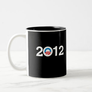 OBAMA 2012 TWEEKLEURIGE KOFFIEMOK