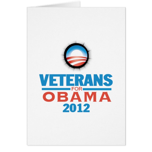 Obama 2012 Vets (Voorkant)