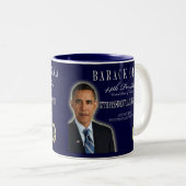 Obama 2013 Mok ter herdenking van de inauguratie (Voorkant rechts)