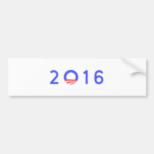 OBAMA 2016 BUMPERSTICKER