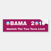 Obama 2016 bumpersticker (Voorkant)