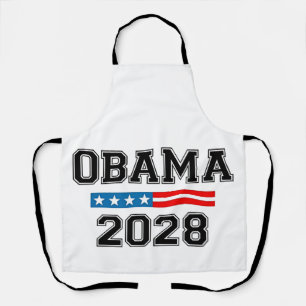 Obama 2028 Democratische Verkiezingen VS Schort