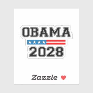 Obama 2028 Democratische Verkiezingen VS Sticker