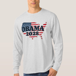 Obama 2028 - Een nieuwe dageraad voor Amerika T-shirt