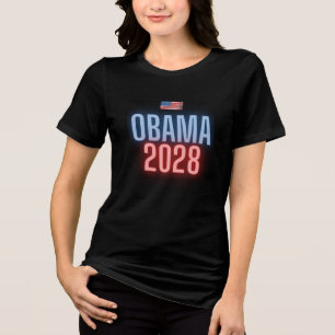 Obama 2028: een toekomst waarin we geloven Tri-Blend shirt