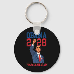  Obama 2028 grappige politieke patriottische verki Sleutelhanger