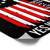 Obama 2028 Ja, we kunnen opnieuw de Amerikaanse vl Poster (Hoek)